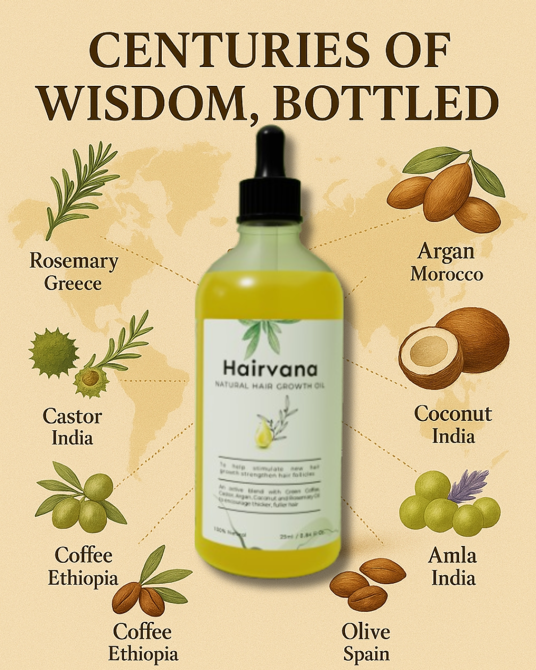 Natural Hair Growth Oil (Buy 1 Get 1 Free)